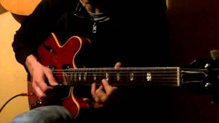 Overdriven Gibson ES 335 [upl. by Ennaegroeg]