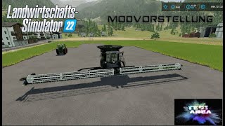 LS22 Modvorstellung  Update Cressoni Schneidwerk 23m von ArthurJoao [upl. by Dombrowski317]