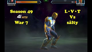 How good is this new Rank 6  L•V•T vs sålty  Season 49 • War 7 [upl. by Evelc365]