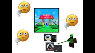 My Experience on the classic roblox event [upl. by Past796]