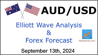 AUD USD Elliott Wave Analysis  Forex Forecast  September 13 2024  AUDUSD Analysis Today [upl. by Martelli808]