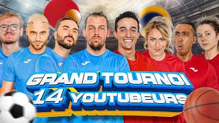 Le grand tournoi des Youtubeurs  Spécial Sports collectifs [upl. by Follmer]