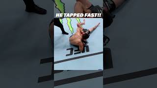 Mario Bautista Made Him Tap So Fast ufc mma shorts [upl. by Lewendal]