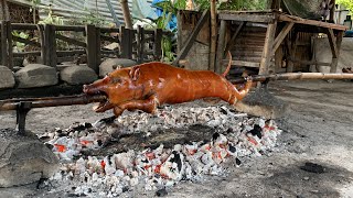 Lechon baboy sa Cauayan City Isabela [upl. by Anirbus]