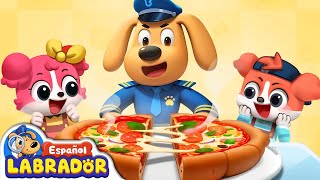 🔍Sheriff Labrador  Sin Pelear 🆚  Videos para Niños  BabyBus en Español [upl. by Ariuqahs]