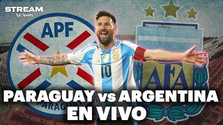 EN VIVO 🔴 PARAGUAY vs ARGENTINA  Eliminatorias Sudamericanas  Vivilo en TyC Sports [upl. by Anaujit603]