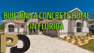 How a concrete home is built in Florida by Gordon Berken Paul Davis Rest Broward and North Miami [upl. by Noletta]