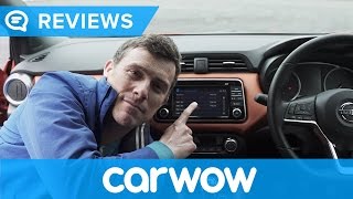 Nissan Micra 2017 NissanConnect infotainment and interior review  Mat Watson Reviews [upl. by Rowe656]