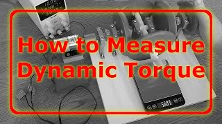 How to Measure Dynamic Torque [upl. by Euqinobe]