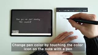 Tutorial Use Neo Smartpen with PaperTube Blank mode [upl. by Ardnovahs]