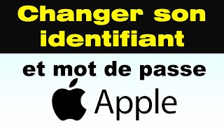 Comment changer identifiant Apple et mot de passe sur iPhone [upl. by Onder]