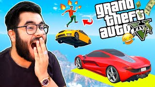 GTA 5 MOST FUNNY PARKOUR with Friends  Hitesh KS [upl. by Aldous819]