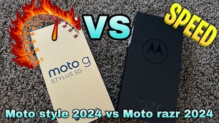 Moto style 2024 vs moto razer 2024 [upl. by Naggem]