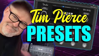 Fender Tone Master Pro  Lets Check Out The NEW Tim Pierce Presets [upl. by Nahtaj]