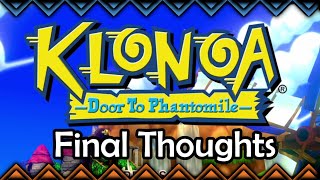 My Final Thoughts on Klonoa Door to Phantomile [upl. by Atirahs404]