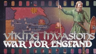 Vikings War for England  Danelaw DOCUMENTARY [upl. by Akirdna]