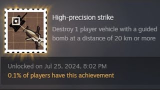 20km HighPrecision Strike Steam Achievement [upl. by Charil]