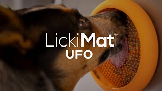 LickiMat® UFO™ Slow Feeder for Dogs [upl. by Ruthann32]