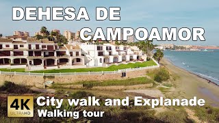 Dehesa de Campoamor Costa Blanca Orihuela Costa Spain  Walking tour 4k 60 fps [upl. by Standish]