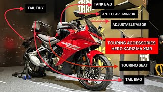 Hero Karizma XMR ready for Touring with all accessories [upl. by Omle636]