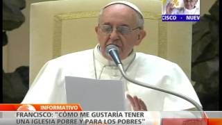 Papa Francisco revela datos del cónclave en su primera audiencia ante los periodistas [upl. by Il346]