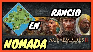 🔥Age of Empires 2  ASI se JUEGA Rancio en NOMADA  Coreanos vs Sarracenos 🔥 [upl. by Llehctim894]