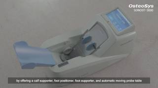 SONOST3000Eng QUS Bone Densitometer by OsteoSys [upl. by Eetse174]