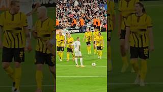 KYLIAN MBAPPÉ REACCIONA AL 02 DEL BORUSSIA DORTMUND AL REAL MADRID EN EL BERNABÉU football shorts [upl. by Bloem]