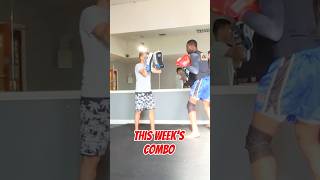 Combo of the week striking martialarts muaythaitechnique [upl. by Akiret]