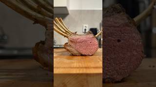 Rack of Lamb cooked to perfection asmrfood meat lambmeat food rackoflamb [upl. by Larena134]