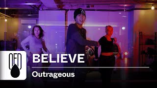 Britney Spears  Outrageous  BELIEVE Choreography [upl. by Annayoj696]