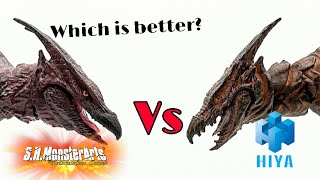 SH MonsterArts Rodan Vs Hiya Toys Rodan Double Review Godzilla Review [upl. by Adamsun]