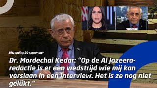 Dr Mordechai Kedar voert de strijd over Israël op de Arabische mainstream media [upl. by Ahcatan888]