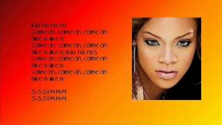 rihanna sm lyrics [upl. by Parthenia355]