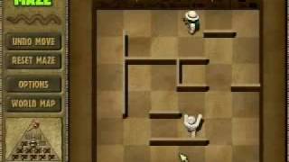 Mummy Maze Deluxe WalkThrough Part 1 [upl. by Nahsad596]