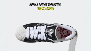 Korn x Adidas Superstar BlackWhite [upl. by Georgeanne722]