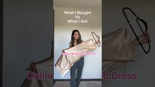 Online Bridesmaid Dress from BirdyGrey birdygrey expectationvsreality dressreview fashion [upl. by Harac]