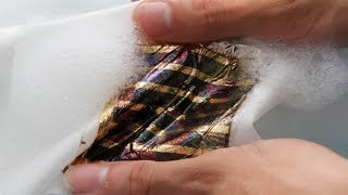 A Wearable Solar Cell you can put in the Wash  QPT [upl. by Eylsel]