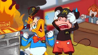 ROBLOX MICKEY TROLLING in MCDONALDS [upl. by Whittemore]