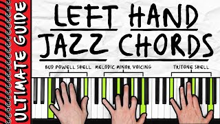 Pro Secrets for Left Hand Jazz Chords [upl. by Annaes]