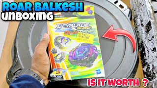 Roar balkesh beyblade unboxing and review  pocket toon [upl. by Xonel265]