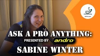 Sabine Winter  Ask a Pro Anything presented by Andro [upl. by Baal]