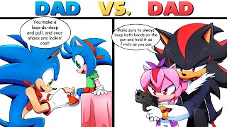 Parenting Styles  Sonic 15 Years Later Comic Dub Comp [upl. by Mozes109]