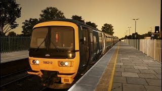 Train Sim World  2P50 Route Oxford to London Paddington on Class 166 [upl. by Murrell243]