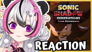 SHADOW FAN REACTS TO SONIC X SHADOW GENERATIONS DARK BEGINNINGS EPISODE 2  VTUBER REACTION [upl. by Nodyarb]