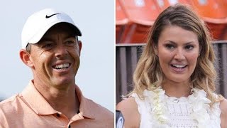 Rory McIlroy and Amanda Balionis relationship stance confirmed golf [upl. by Ahsiuqel]