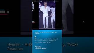 Hyunjin  MIROTIC Fancam Reaction Patreon Link [upl. by Virgina]