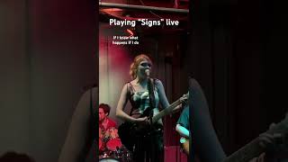 How does Signs sound live music newmusicfriday beeblackwell signs [upl. by Gatian]