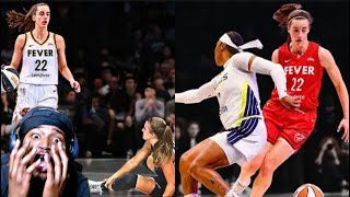 Reacting To Caitlin Clark Making WNBA Players Look Silly For 5 Minutes Straight [upl. by Martie]