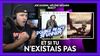 First Time Double React Joe Dassin Hélène Ségara Et Si Tu Nexistais Pas UNREAL  Dereck Reacts [upl. by Nilra609]